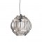 ^ NETTO PENDANT 1ΧΕ27 GLASS GREY Φ25ΧΗ120CM GN271PSG
