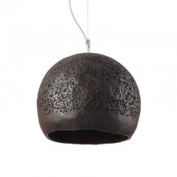 ^ NETTO PENDANT LUMINAIRE 1XE27 GREY CLAY Φ25ΧΗ120CM V372251PBN