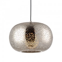 ^ NETTO PENDANT 1XE27 SILVER METAL Φ30ΧΗ120CM V371131PS ^ NETTO PENDANT 1XE27 SILVER METAL Φ30ΧΗ120CM V371131PS