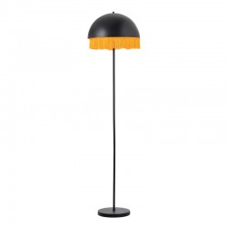 ^ NETTO FLOOR L/F 2XE27 METAL BLACK/BRASS +THREAD Φ40ΧΗ155CM DCR171171F