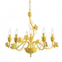 ^ NETTO PENDANT 5ΧΕ14 METAL YELLOW Φ58ΧΗ94CM EG170605PY ^ NETTO PENDANT 5ΧΕ14 METAL YELLOW Φ58ΧΗ94CM EG170605PY