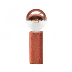 ^ NETTO TABLE LUMINAIRE 1XE27 MAROON CLAY 6Χ6ΧΗ15CM V372011TRD ^ NETTO TABLE LUMINAIRE 1XE27 MAROON CLAY 6Χ6ΧΗ15CM V372011TRD