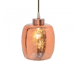 NETTO GLASS BRASS D17 X H18 CM E27 1921V1
