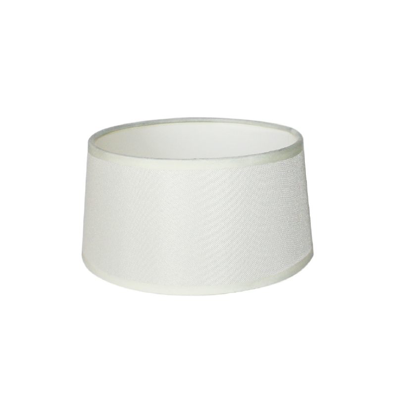 NETTO SHADE FABRIC WHITE WITH BASE FOR E27 Φ30CM X H15CM SHADE8033T