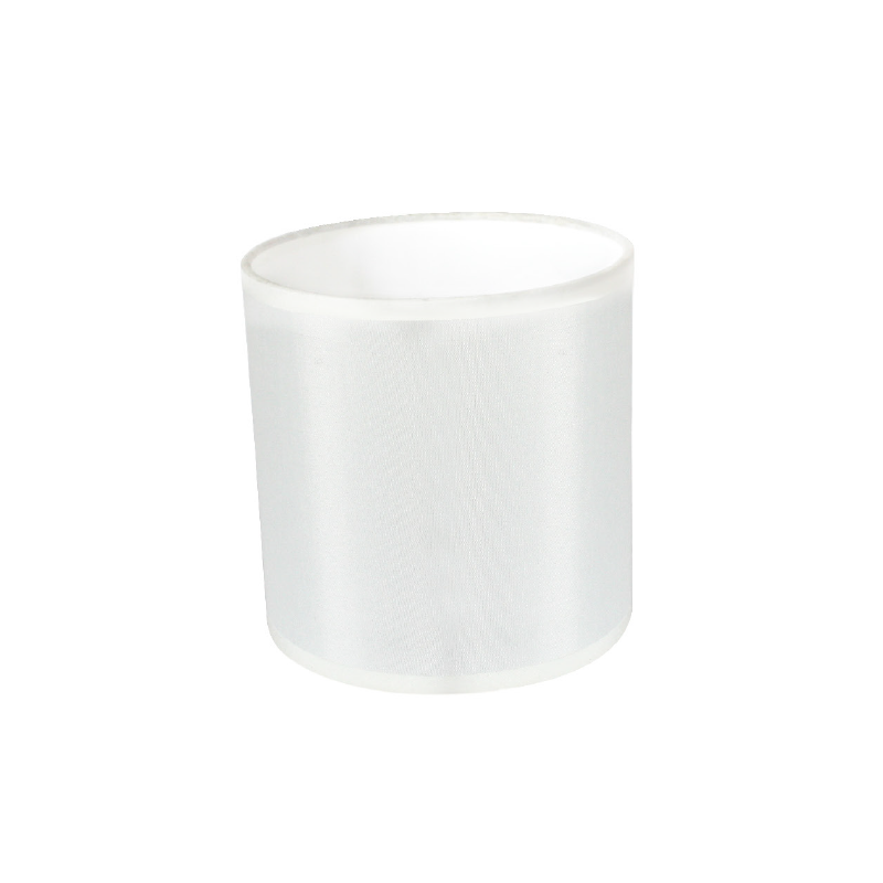 NETTO SHADE FABRIC WHITE WITH BASE FOR E14 Φ15CM X H15CM SHADEKS1178