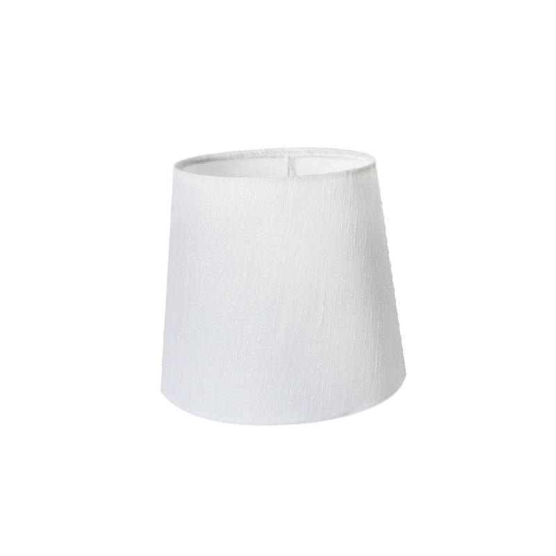 NETTO SHADE FABRIC WHITE WITH BASE FOR E14 Φ15CM X H13.5CM SHADETNK8149