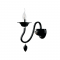 NETTO PENDANT 6X40W E14 ACRYLIC BLACK SF3631105WL