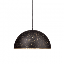NETTO PENDANT 1XE27 METAL BLACK Φ40ΧΗ120CM PLANETARIO V363381PBG2