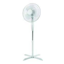 STAND FAN, WHITE WITH 3 WHITE BLADES, DIAM45, AC 55W FANSPWH10 STAND FAN, WHITE WITH 3 WHITE BLADES, DIAM45, AC 55W FANSPWH10