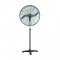INDUSTRIAL STAND FAN, METALLIC, BLACK WITH 2 BLACK BLADES, DIAM65, AC 150W FANSPPB80