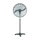 INDUSTRIAL STAND FAN, METALLIC, BLACK WITH 2 BLACK BLADES, DIAM65, AC 150W FANSPPB80