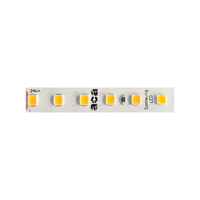 SAMSUNG LED STRIP 5M 7.7W/M 1280LM/M 24V DC IP20 3000K Ra80 8mm 5YRS 24778030 SAMSUNG LED STRIP 5M 7.7W/M 1280LM/M 24V DC IP20 3000K Ra80 8mm 5YRS 24778030