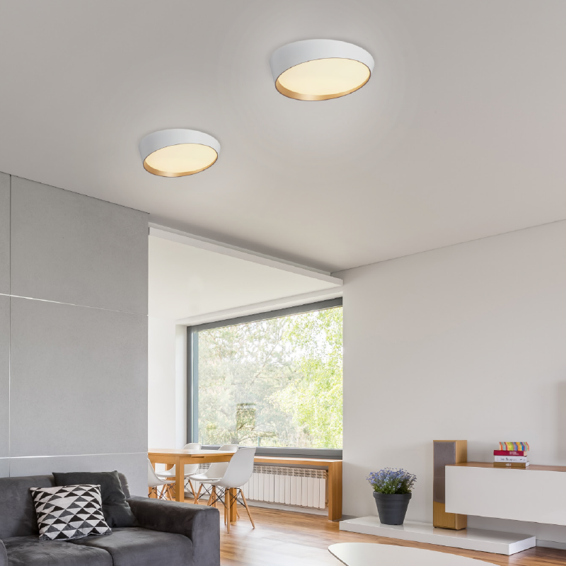 CEILING LAMP LED 32W 2500LM CCT IP20 WHITE METAL + ACRYLIC " HM219LEDPCCT CEILING LAMP LED 32W 2500LM CCT IP20 WHITE METAL + ACRYLIC " HM219LEDPCCT