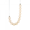 "PENDANT LAMP LED 18W 1350LM IP20 GOLD ALUMINIOUM + ACRYLIC " HM238LEDP12