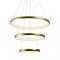 "PENDANT LUMINAIRE LED 60W 4800LM CCT IP20 GOLD METAL+ ACRYLIC " HM23LEDP3GDCCT