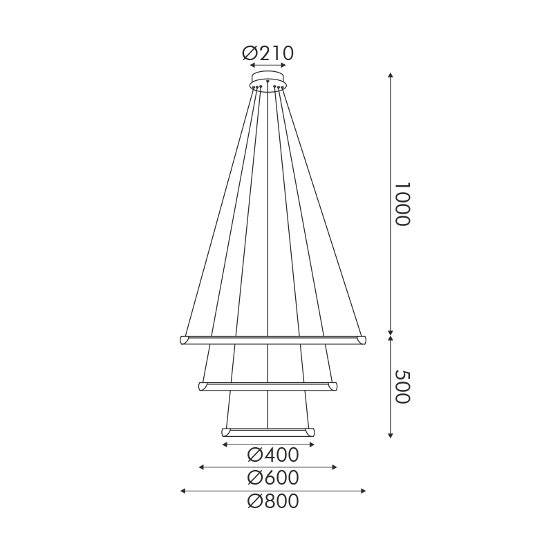 "PENDANT LUMINAIRE LED 60W 4800LM CCT IP20 GOLD METAL+ ACRYLIC " HM23LEDP3GDCCT "PENDANT LUMINAIRE LED 60W 4800LM CCT IP20 GOLD METAL+ ACRYLIC " HM23LEDP3GDCCT