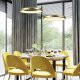 "PENDANT LUMINAIRE LED 24W 1900LM CCT IP20 GOLD METAL+ACRYLIC " HM23LEDP40GDCCT "PENDANT LUMINAIRE LED 24W 1900LM CCT IP20 GOLD METAL+ACRYLIC " HM23LEDP40GDCCT