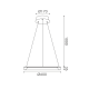 "PENDANT LUMINAIRE LED 32W 2500LM CCT IP20 GOLD METAL + ACRYLIC " HM23LEDP60GDCCT "PENDANT LUMINAIRE LED 32W 2500LM CCT IP20 GOLD METAL + ACRYLIC " HM23LEDP60GDCCT