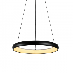 "PENDANT LUMINAIRE LED 48W 3800LM CCT IP20 BLACK METAL + ACRYLIC " HM23LEDP80BKCCT "PENDANT LUMINAIRE LED 48W 3800LM CCT IP20 BLACK METAL + ACRYLIC " HM23LEDP80BKCCT