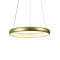 "PENDANT LUMINAIRE LED 48W 3800LM CCT IP20 GOLD METAL+ ACRYLIC " HM23LEDP80GDCCT