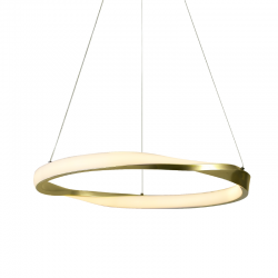 "PENDANT LUMINAIRE LED 32W 2500LM CCT IP20 GOLD METAL + ACRYLIC " HM24LEDP60GDCCT "PENDANT LUMINAIRE LED 32W 2500LM CCT IP20 GOLD METAL + ACRYLIC " HM24LEDP60GDCCT