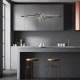 "PENDANT LAMP LED 48W 3800LM CCT IP20 BLACK ALUMINIUM + ACRYLIC " HM607LEDPBKCCT