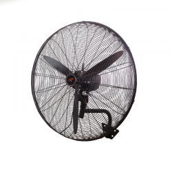 INDUSTRIAL WALL FAN, REMOTE CONTROL, ALUMINUM, BLACK WITH 2 BLACK BLADES, DIAM65, AC 160W FANWPFLB20R INDUSTRIAL WALL FAN, REMOTE CONTROL, ALUMINUM, BLACK WITH 2 BLACK BLADES, DIAM65, AC 160W FANWPFLB20R