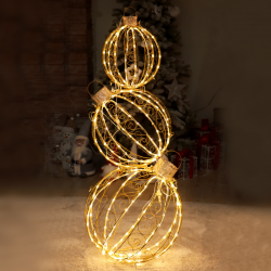 SET OF 3 3D BALLS 262 WW FLASH amp STEADY GOLD COPPER WIRE ADAPTOR 4,35VDC 51 51 130cm 4 IP44 5m LEAD CABLE X076414105 SET OF 3 3D BALLS 262 WW FLASH amp STEADY GOLD COPPER WIRE ADAPTOR 4,35VDC 51 51 130cm 4 IP44 5m LEAD CABLE X076414105