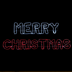 MERRY CHRISTMAS 936 LED MOTIF 26m 2-WIRE ROPE LIGHT WHITE amp RED FLASH IP65 160 40,5cm 1.5m LEAD CABLE X0893632219 MERRY CHRISTMAS 936 LED MOTIF 26m 2-WIRE ROPE LIGHT WHITE amp RED FLASH IP65 160 40,5cm 1.5m LEAD CABLE X0893632219