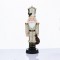 NUTCRACKER RESIN SOLDIER WITH MISTLETOE  CHAMPAGNE 23cm X1523108