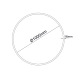 OLAN SAND BLACK CIRCULAR ALUMINUM PROFILE WITH PC OPAL DIFFUSER Φ1000MM P391C