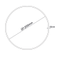 OLAN SAND BLACK CIRCULAR ALUMINUM PROFILE WITH PC OPAL DIFFUSER Φ1200MM P3912C