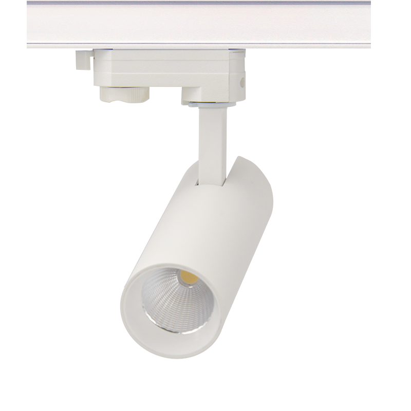ΑΜΜΩΔΕΣ ΛΕΥΚΟ LED ΣΠΟΤ ΡΑΓΑΣ 10W 4000K 3-PHASE 36° 1050LM 230V AC Ra80 Φ55 153MM 5YRS SOLINE1040W4