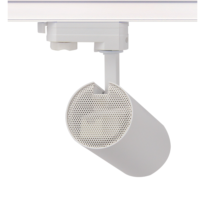 ΑΜΜΩΔΕΣ ΛΕΥΚΟ LED ΣΠΟΤ ΡΑΓΑΣ 27W 3000K 3-PHASE 36° 3120LM 230V AC Ra80 Φ74 170MM 5YRS SOLINE2730W4