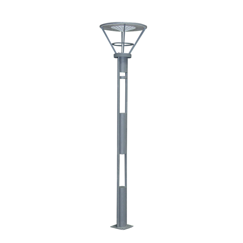 SQUARE LIGHT /POLE 3M +HEAD E27 EMPTY/ 8416