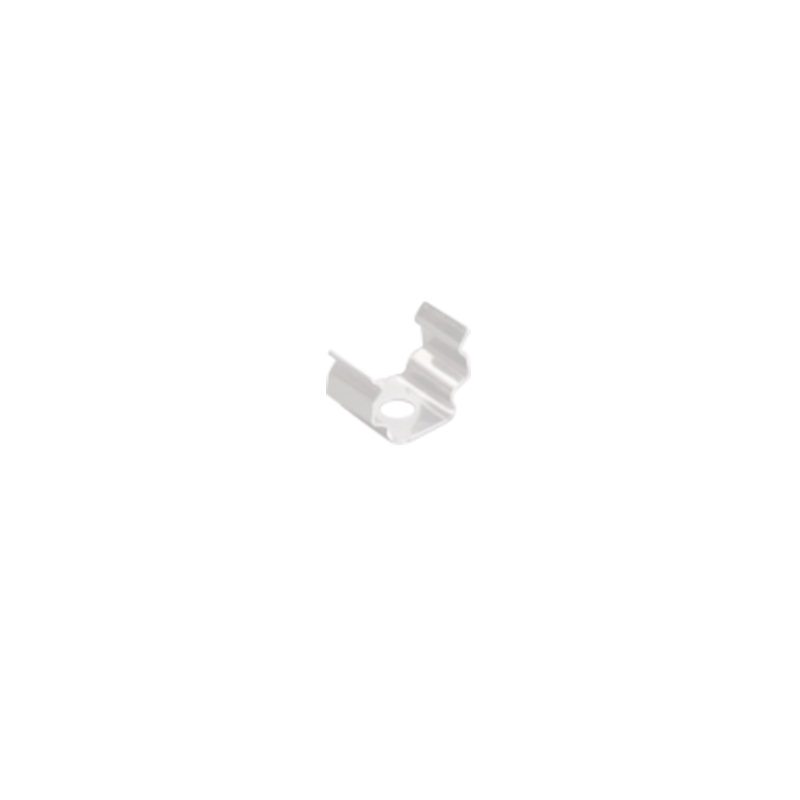 WHITE METAL MOUNTING CLIP FOR PROFILE P151W MC151162W