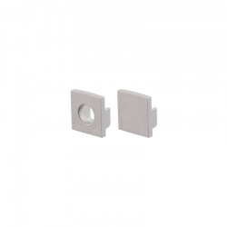 SET OF GREY PLASTIC END CAPS FOR P121, P122, P123 1PC WITH HOLE 1PC WITHOUT HOLE EP123 SET OF GREY PLASTIC END CAPS FOR P121, P122, P123 1PC WITH HOLE 1PC WITHOUT HOLE EP123