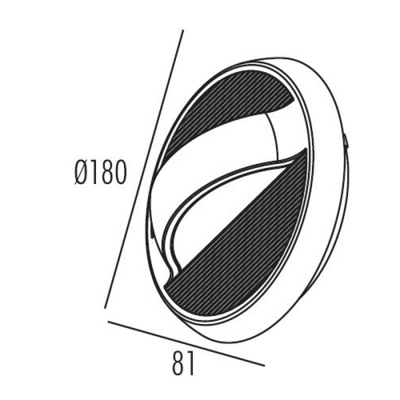 NETTO UP-DOWN LED 6X1W IP44 HI2821