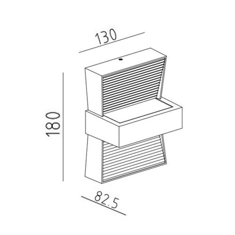 NETTO UP-DOWN 1X5W LED BridgeLux HI2661
