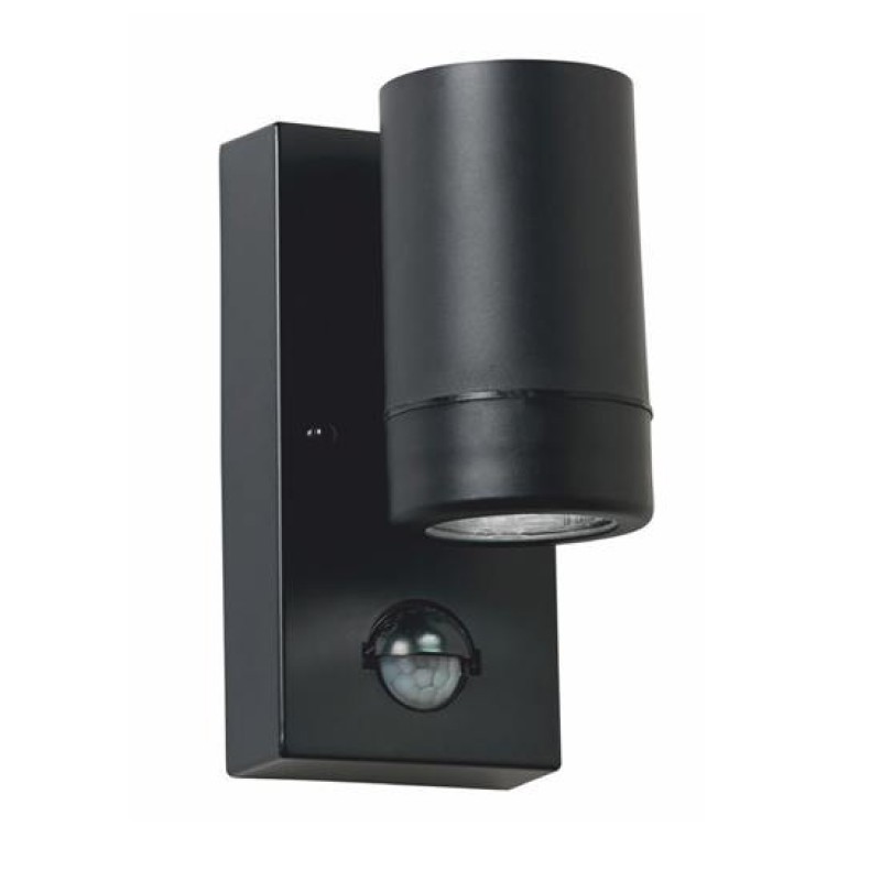 SENSOR ONE BEAM BLACK WALL LUMINAIRE GU10 MAX. 3W LED IP65 SL7032BS SENSOR ONE BEAM BLACK WALL LUMINAIRE GU10 MAX. 3W LED IP65 SL7032BS