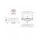 NETTO SILVER LED ROUND PC SLIM PANEL 14W 6000K 990Lm230V Φ170 Ra80 STHERON1460R NETTO SILVER LED ROUND PC SLIM PANEL 14W 6000K 990Lm230V Φ170 Ra80 STHERON1460R