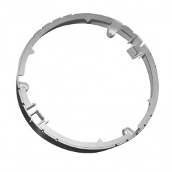 NETTO SILVER ROUND PLASTIC CEILING FRAME FOR STHERON8R SCH8R NETTO SILVER ROUND PLASTIC CEILING FRAME FOR STHERON8R SCH8R