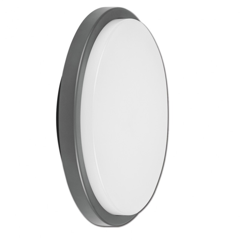 WALL LAMP PC 230V IP65 13W 3.000K 121x2835LED EPISTAR SLIM5201