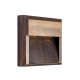 NETTO WALL RUST PC 230V IP65 8W 3.000K 430LM SLIM11R NETTO WALL RUST PC 230V IP65 8W 3.000K 430LM SLIM11R