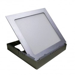 NETTO SILVER LED SQUARE SLIMPANEL 14W 3000K 950Lm230V 170X170 Ra80 STHERON1430S NETTO SILVER LED SQUARE SLIMPANEL 14W 3000K 950Lm230V 170X170 Ra80 STHERON1430S
