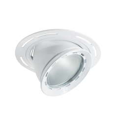 SPOT HQI 150W G12 WHITE CIRCULAR MOVABLE XF8016WG12