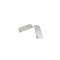 METAL CAP FOR PROFILE ALUMINUM P81 SET OF 2 WITH HOLE EP81