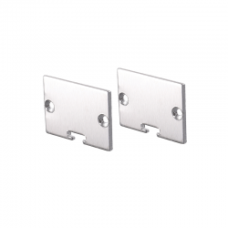 SET OF WHITE PLASTIC END CAPS FOR P117, 1PC WITH HOLE 1PC WITHOUT HOLE EP117 SET OF WHITE PLASTIC END CAPS FOR P117, 1PC WITH HOLE 1PC WITHOUT HOLE EP117