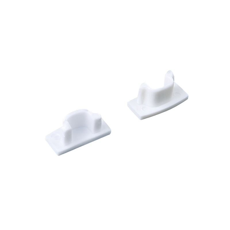 SET OF WHITE PLASTIC END CAPS FOR P109, 1PC WITH HOLE 1PC WITHOUT HOLE EP109 SET OF WHITE PLASTIC END CAPS FOR P109, 1PC WITH HOLE 1PC WITHOUT HOLE EP109