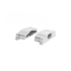 PLASTIC CAPS FOR PROFILE WHIP P114 - SET 2PCS, 1 WITH HOLE, 1 WITHOUT EP114 PLASTIC CAPS FOR PROFILE WHIP P114 - SET 2PCS, 1 WITH HOLE, 1 WITHOUT EP114
